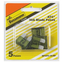 Auto Blade Fuse, Green, 30-Amp, 5-Pk. Online Sale