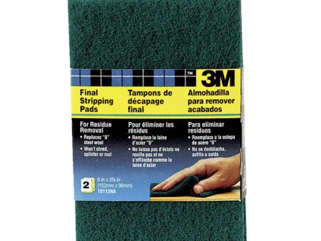 3M 3-1 2 In. x 6 In. Heavy-Duty Final Stripping Pad (2 Count) Online