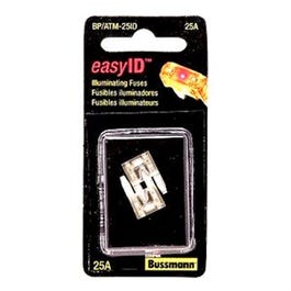 ATM Fast Acting Blade Fuse, Clear, 25-Amp, 2-Pk. Online Hot Sale