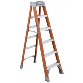 6-Ft. Step Ladder, Fiberglass, Type IA, 300-Lb. Duty For Cheap