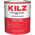 Kilz Original Oil-Based Low VOC Interior Primer Sealer Stainblocker, White, 1 Gal. Supply