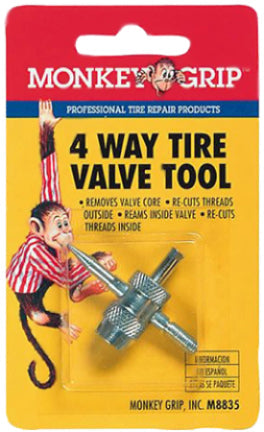 TIRE VALVE TOOL 4-WAY For Cheap