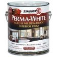 Mold & Mildew Proof Interior Paint, White Semi-Gloss, Gallon Hot on Sale