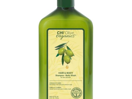 CHI OLIVE ORGANIC šampūnas ir kūno prausiklis 340ml Sale