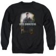 STAR TREK : DARKNESS KIRK ADULT CREW NECK SWEATSHIRT BLACK SM For Cheap