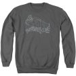 SQUIDBILLIES : KRYSTAL ADULT CREW SWEAT Charcoal LG Online Sale